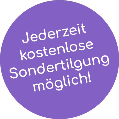 kostenlose sondertilgung