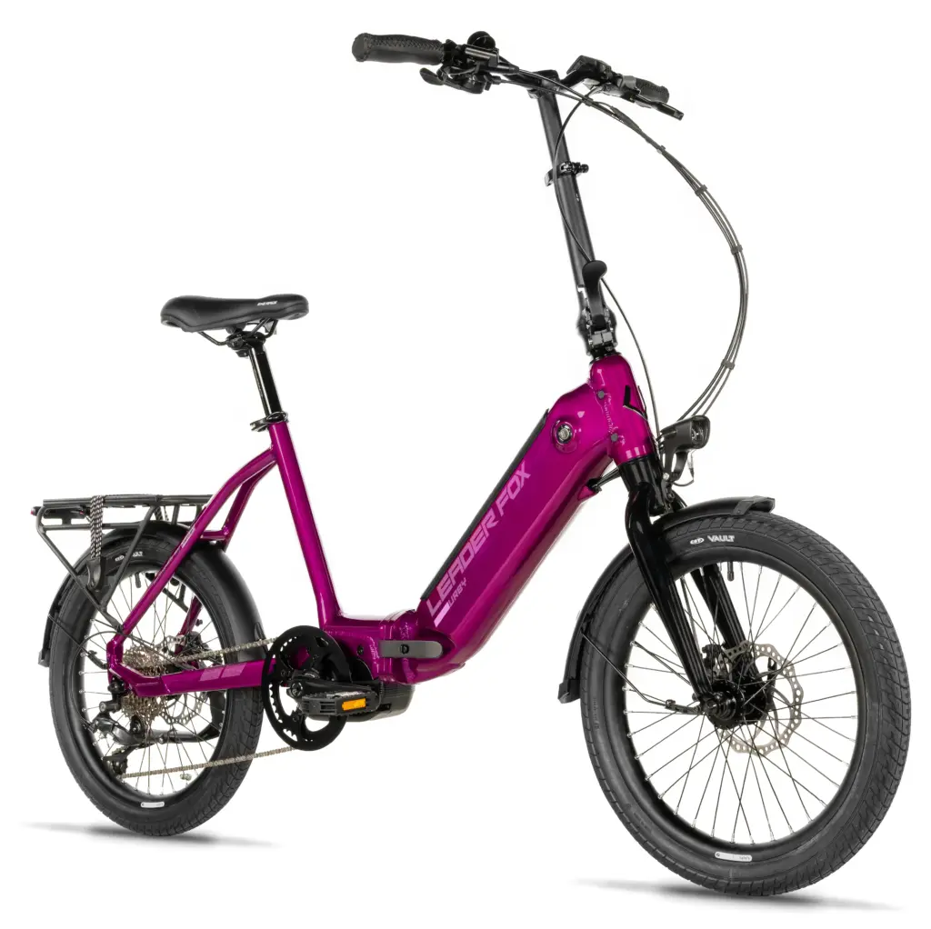 Leader Fox Urby 20 Zoll E-Faltrad – Grün – Ansicht 11